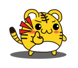 Happy daily life of a little tiger ver.2 sticker #12669949