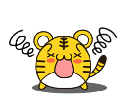 Happy daily life of a little tiger ver.2 sticker #12669953