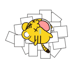Happy daily life of a little tiger ver.2 sticker #12669954