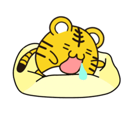 Happy daily life of a little tiger ver.2 sticker #12669955