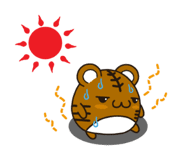 Happy daily life of a little tiger ver.2 sticker #12669960