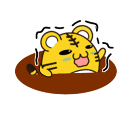 Happy daily life of a little tiger ver.2 sticker #12669965