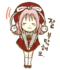 Beribboned beret Sehui-chan sticker #12670046