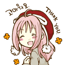 Beribboned beret Sehui-chan sticker #12670053