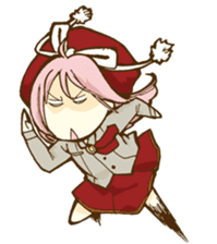 Beribboned beret Sehui-chan sticker #12670054