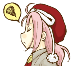 Beribboned beret Sehui-chan sticker #12670055