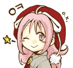 Beribboned beret Sehui-chan sticker #12670059