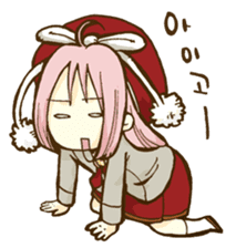 Beribboned beret Sehui-chan sticker #12670064