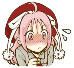 Beribboned beret Sehui-chan sticker #12670068