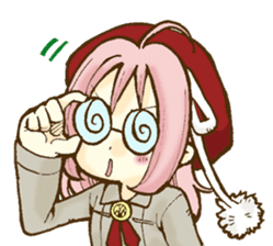 Beribboned beret Sehui-chan sticker #12670072