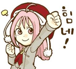 Beribboned beret Sehui-chan sticker #12670074