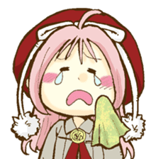 Beribboned beret Sehui-chan sticker #12670078