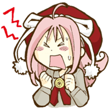 Beribboned beret Sehui-chan sticker #12670080