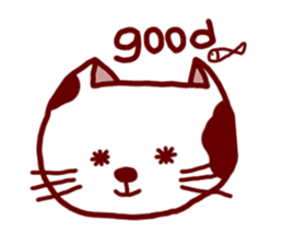 cafe kitty sticker #12670196