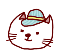 cafe kitty sticker #12670215