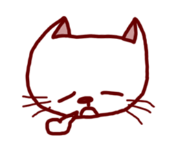 cafe kitty sticker #12670222