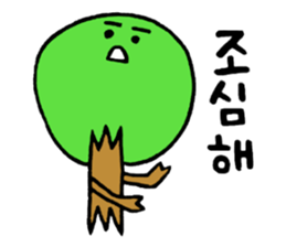 Heartful spinoff - In a forest of Korean sticker #12670438