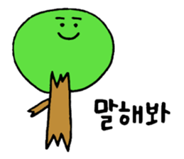 Heartful spinoff - In a forest of Korean sticker #12670444