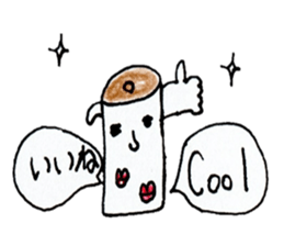 English Japanese bilingual sticker 2nd sticker #12670513