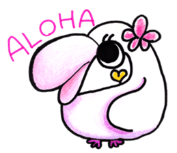 Peach color beak penguin, -PoNi- sticker #12670574