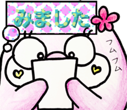 Peach color beak penguin, -PoNi- sticker #12670580