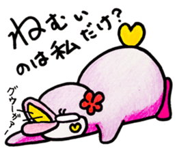 Peach color beak penguin, -PoNi- sticker #12670596