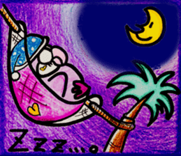 Peach color beak penguin, -PoNi- sticker #12670600