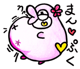 Peach color beak penguin, -PoNi- sticker #12670608