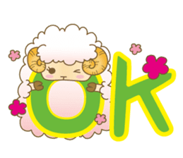 Fuwa-Mofu-Sheep sticker #12670817