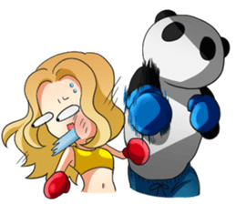 Flighty girl Cathy 3 (Cartoon version) sticker #12670912