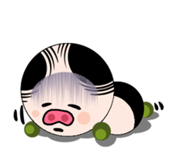 Ruffian pig sticker #12671177