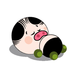 Ruffian pig sticker #12671178