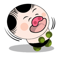 Ruffian pig sticker #12671179