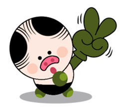 Ruffian pig sticker #12671183