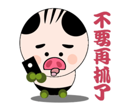 Ruffian pig sticker #12671187