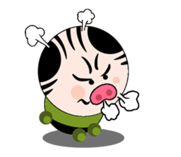 Ruffian pig sticker #12671195