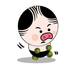 Ruffian pig sticker #12671202