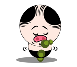 Ruffian pig sticker #12671206