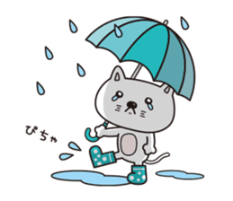 Life of crying cat sticker #12671275