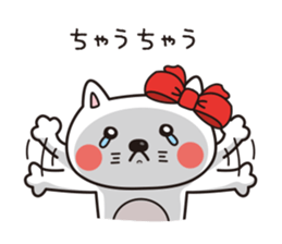 Life of crying cat sticker #12671288