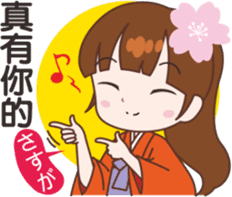 Sakura sister speak Chinese part 1 sticker #12671652