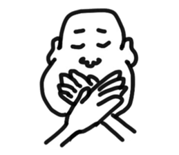 Who is he of a foolish face? sticker #12673054