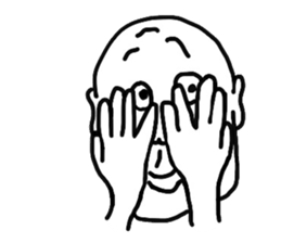 Who is he of a foolish face? sticker #12673055