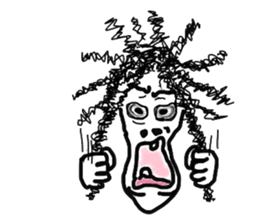 Who is he of a foolish face? sticker #12673057