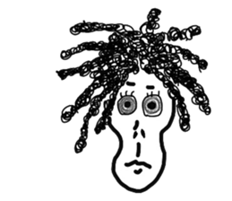 Who is he of a foolish face? sticker #12673062