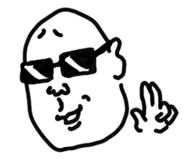 Who is he of a foolish face? sticker #12673064