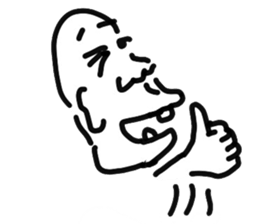 Who is he of a foolish face? sticker #12673068