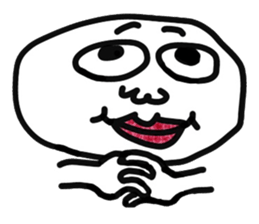 Who is he of a foolish face? sticker #12673070