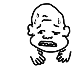 Who is he of a foolish face? sticker #12673071