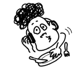 Who is he of a foolish face? sticker #12673080